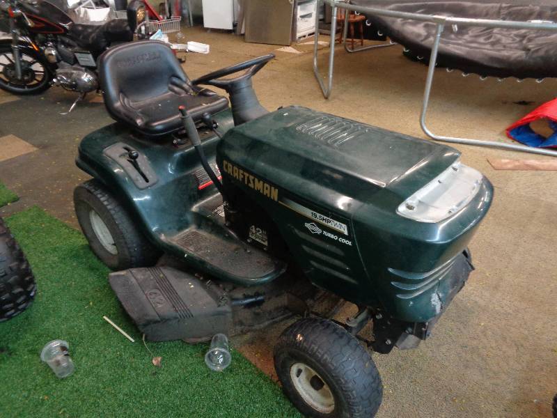Craftsman 42" EZ3 Mulching Deck, 6 Speed Riding Mower with 19.5 HP