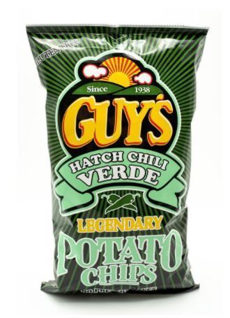 lot 90069 image: (LOT OF 4) GUYS HATCH CHILI VERDE LEGENDARY POTATO CHIPS ( EXP.JAN 16,2021)