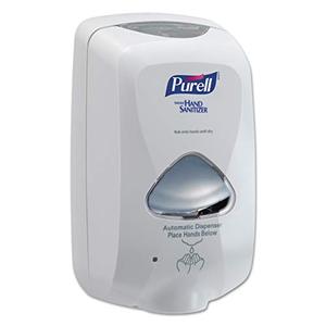 lot 25039 image: PURELL TFX Touch-Free Foam Hand Sanitizer Dispenser, Dove Grey, for PURELL TFX 1200 mL Foam Hand Sanitizer Refills (Pack of 1) - 2720-12 (excludes refills)