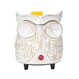 lot 25049 image: SUNPIN Ceramic Candle Warmer,Electric 2-in-1 Owl Wax Warmer for Warming Scented Candles Decor for Home Office Aromatherapy (Owl)