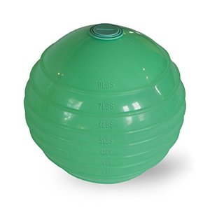 lot 25056 image: Flat Belly Ball Maria Kang - Naturally Relieves Bloating, Cramping Indigestion - Detox - 2-8 lb Portable Adjustable Medicine Ball Fitness - Sculpt Your Core