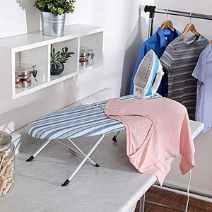 lot 25143 image: Honey-Can-Do Foldable Tabletop Ironing Board with Iron Rest
