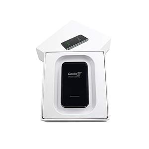 lot 25179 image: CarlinKit 2.0 Wireless CarPlay Adapter U2W for Factory Wired CarPlay Cars, Compatible with AudiPorscheVolvoVolkswagen Online Upgrade, iOS 14, Convert Wired to Wireless CarPlay