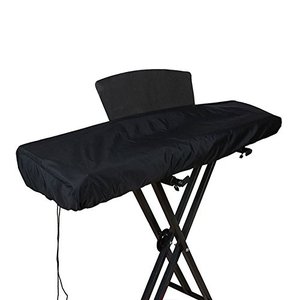 lot 25185 image: 88 Keyboard Electronic Piano Keyboard Dust Cover, Waterproof Dust Proof 88 Keyboard Digital Piano Bags Cases Covers, Made of Polyester & Spandex with Built-In Bag Elastic Cord Locking Clasp