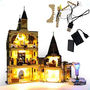 lot 25206 image: GEAMENT Light Set for Harry Potter Hogwarts Clock Tower Building Blocks Model Compatible with Lego 75948 (Lego Set Not Included)