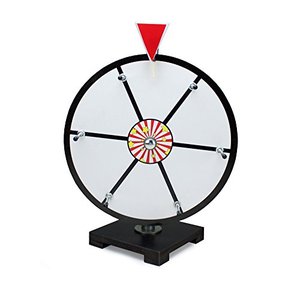 lot 25228 image: 12 Inch White Dry Erase Prize Wheel By Midway Monsters