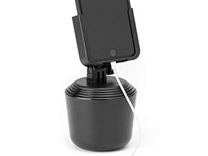 lot 25256 image: WeatherTech CupFone Universal Cup Holder for Car Phone Mount Automobile Cradle Compatible with iPhone and Cell Phones