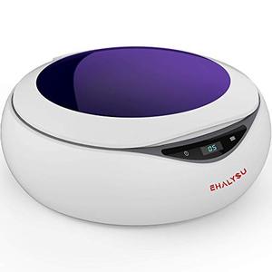 lot 25377 image: Phone UV Sanitizer Wireless Charger UVC LED Sterilizier Box 360 Degree Rotational Wheel UVC-X01 Effective Kill 99.9% EPA Established FCC Approved Cell Phone Charging
