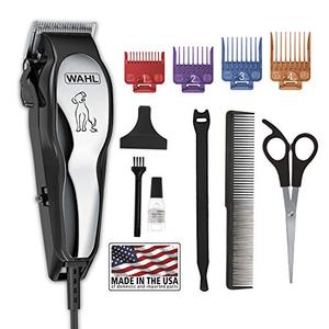 lot 25380 image: MISSING GUIDE COMBS Wahl Clipper Pet-Pro Dog Grooming Kit - Quiet Heavy-Duty Electric Corded Dog Clipper for Dogs & Cats with Thick & Heavy Coats - Model 9281-210