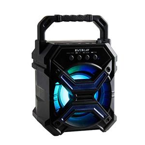 lot 25392 image: Portable Wireless Bluetooth Speaker with TWS Function - Rechargeable Bluetooth Speaker for iPhone, Android, iPod and More - Mini Speaker with Party Lights for Indoor and Outdoor Use.