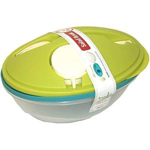 lot 25432 image: Life Story To-Go Salad Bowl Container wBowl, Dressing Cup, Lid, & Fork, 2 Pack