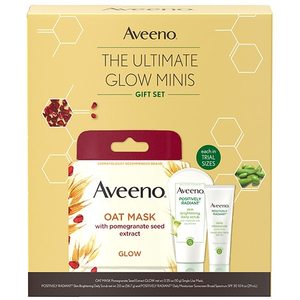 lot 25437 image: Aveeno Ultimate Glow Minis Skincare Gift Set - 1.0 ea