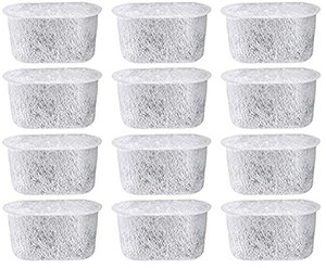lot 25466 image: Everyday DCCF-12 Replacement Charcoal Water Filters for Cuisinart Coffee Makers, 12-Pack