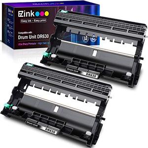 lot 25485 image: E-Z Ink (TM) Compatible Drum Unit Replacement for Brother DR630 DR 630 to use with DCP-L2520DW DCP-L2540DW HL-L2300D HL-L2305W HL-L2320D HL-L2340DW HL-L2360DW HL-L2380DW HL-L2680W MFC-L2700DW (2 Pack)