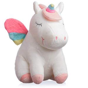 lot 25520 image: Unicorn Stuffed Animal with LED Lights - Unicorns Plush Pillow, Huggable Unicorn Gifts for Girls with Magical Lights - Big Version