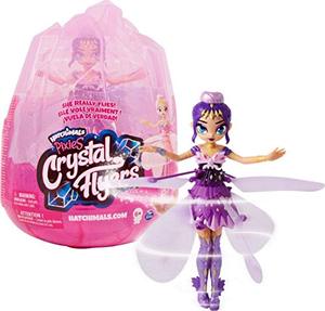 lot 25525 image: Hatchimals Pixies, Crystal Flyers Purple Magical Flying Pixie Toy, for Kids Aged 6 and up