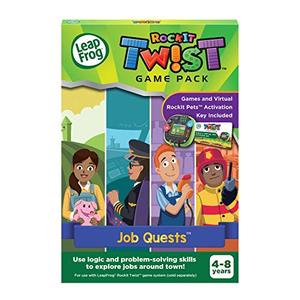 lot 25563 image: LeapFrog Rockit Twist Game Pack Job Quests