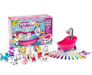 lot 25588 image: Crayola Scribble Scrubbie Pets Mega Pack, Animal Toy for Kids, Gift, Age 3