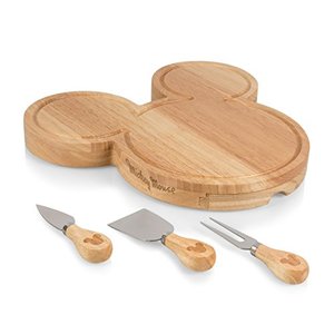 lot 25597 image: Disney Classic Mickey Mouse Cheese Board with Cheese Tools