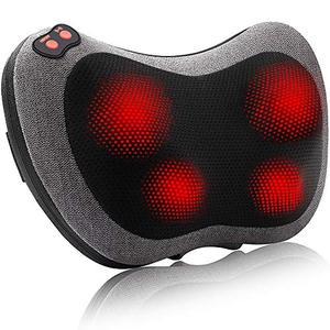lot 25611 image: Papillon Back Massager with Heat,Shiatsu Back and Neck Massager with Deep Tissue Kneading,Electric Back Massage Pillow for Back,Neck,Shoulders,Legs, Foot,Body Muscle Pain Relief,Use at Home,Car,Office