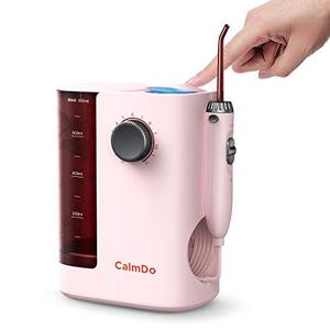 lot 25631 image: CalmDo Water Flosser, Professional 800ML Dental Countertop Oral Irrigator Merapure I Pro, Black