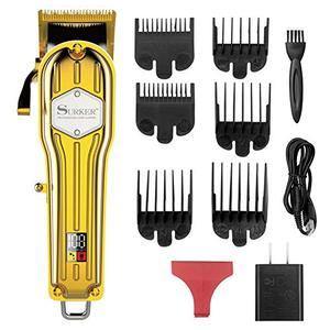 lot 25634 image: SURKER Hair Clippers for Men Trimmer for Men Hair Trimmer Beard Trimmer Barber Hair Cut Grooming Kit Machine Professional Rechargeable Cordless Quiet