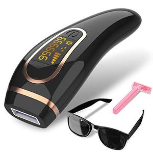 lot 25696 image: Beamia At-Home IPL Hair Removal for Women and Men Permanent Painless Hair Remover Device for Facial Whole Body, Upgraded to 999,999 Flashes
