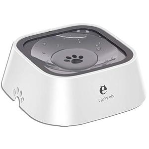 lot 25111 image: Dog Bowl Dog Water Bowl No-Spill Pet Water Bowl Slow Water Feeder Dog Bowl No-Slip Pet Water Dispenser 35oz Feeder Bowl for Dogs