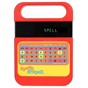 lot 25749 image: Basic Fun Speak & Spell Electronic Game