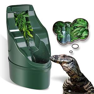 lot 25785 image: Neptonion Reptile Chameleon Cantina Drinking Fountain Water dripper Comes with Feeding Tongs and Frosted Tweezer for Amphibians Insects Lizard Turtle Snake Spider Frog Gecko