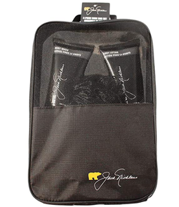 lot 25027 image: Jack Nicklaus 4-Piece travel-size kit Dash hanging travel bag body wash - 2 in 1 shampoo and conditioner hand cream