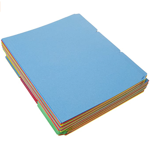 lot 25134 image: Amazon Basics File Folders - Letter Size (100 Pack)  Assorted Colors