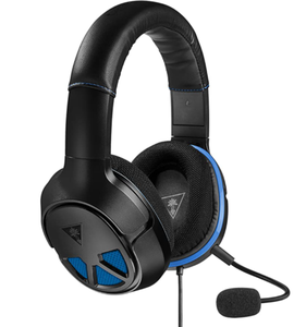 lot 25277 image: RECON EAR FORCE HEADPHONES. BLACK & BLUE