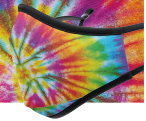lot 25346 image: BREASY reusable and washable face mask fitted with adjustable ear loops set of 2 Mask