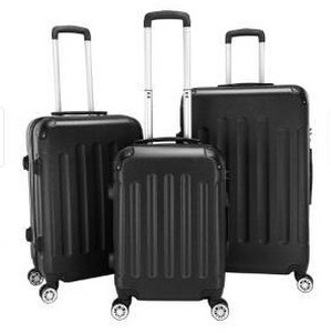 lot 22394 image: 3 Piece Set Suitcase Spinner Hardshell Lightweight TSA Lock (20  24  28)- Retail$112.99