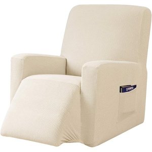 lot 22431 image: Subrtex Stretch Recliner Silpcover Jacquard Lazy Boy Chair Covers