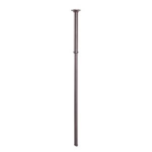 lot 22438 image: Rustproof Vertical Ceiling Support Bar for Shower Curtain Rods
