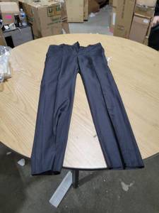 lot 22447 image: Mens Classic fit Performance Flat Front Suit Separate Dress Pants- Retail$79.98