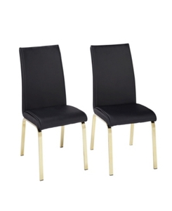 lot 22453 image: Set of 2 Uptown Dining Chair Black - Buylateral