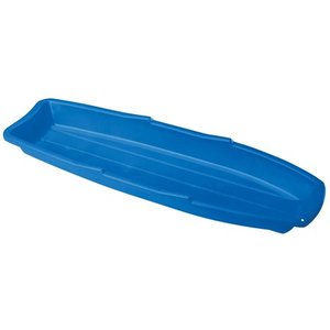 lot 22456 image: 1 blue 1 purple American merican Plastic Toys 46 Toboggan Snow Sled