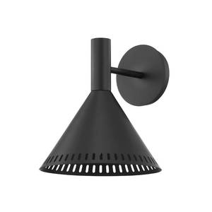 lot 22491 image: Troy Light Atticus 1-light Satin Black Wall Sconce- Retail$158.00