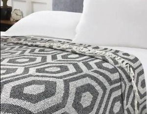 lot 22501 image: Marley Diamond Black Cotton Blanket