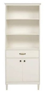 lot 22511 image: Carson Carrington 70-inch Tall Solid Wood Bookcase- Retail$239.99