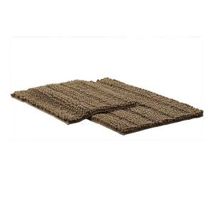 lot 22544 image: Taupe- Modern Threads Chenille Noodle Bath Mat with Non-Slip Backing