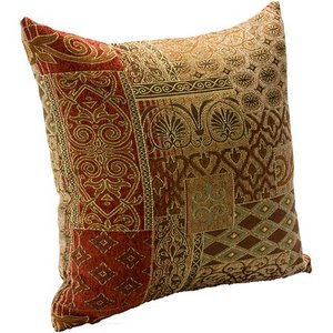 lot 22553 image: Siscovers Empress Transitional Designer Throw Pillow with Removable Cover