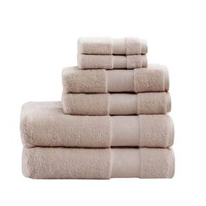 lot 22556 image: Madison Park Signature Turkish Cotton 6 Piece Bath Towel Set- Retail$89.99