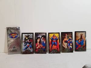 lot 2013 image: Skybox. The Man Of Steel Superman Platinum Series. Original Packaging. Opened.