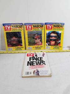 lot 2026 image: Lot of Four TV Guides.