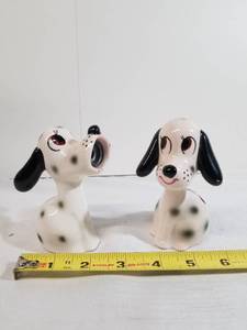 lot 2030 image: Vintage Dalmatian Pencil Sharpener and Holder. Made in China.