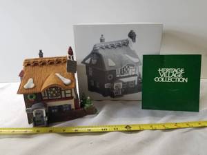 lot 2052 image: Heritage Village Collection. Dickens Village Series. David Copperfield. Betsy Trotwoods Cottage. Department 56